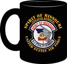 Load image into Gallery viewer, USAF - B2 Liberator, Spirit of Missouri, Stealth Bomber - Mug
