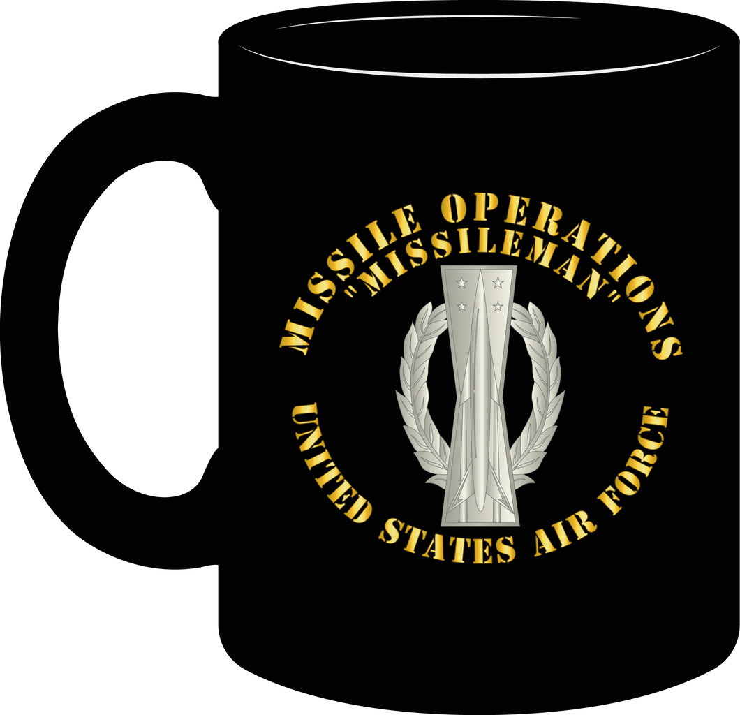 Unites States Air Force - Missile Operations - Missileman - Basic - Mug