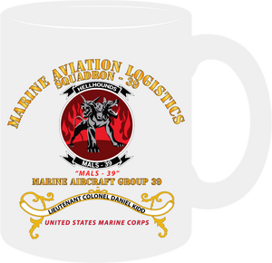 Unites States Marine Corps - Marine Aviation Logistics Squadron 39 - MALS 39 - Kidd - Mug