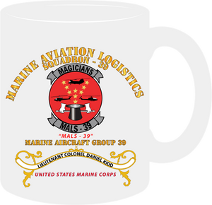 United States Marine Corps - Marine Aviation Logistics Squadron 39 - MALS 39 - Magicians - Kidd - Mug