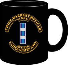 Load image into Gallery viewer, USN, Chief Warrant Officer 4 (Retired) - Mug

