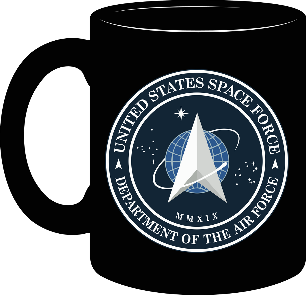 United States Space Force (USSF) without txt - Mug