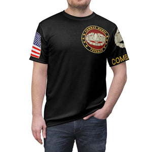 All Over Printing -Army - Combat Medic Veteran - Front Back - LR Sleeve