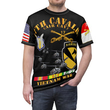 Load image into Gallery viewer, All Over Printing - 17th Cavalry - Vietnam Vet with 17th Cav
