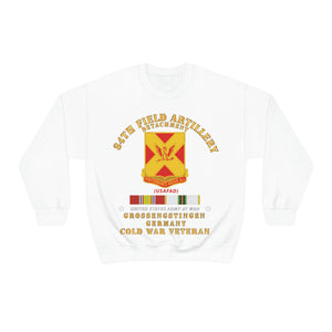 Unisex Heavy Blend Crewneck Sweatshirt - 84th Field Artillery Det - Grossengstingien - GE w COLD SVC