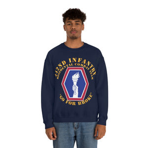 Unisex Heavy Blend Crewneck Sweatshirt - Army - 442nd Infantry Regimental Combat Team X 300