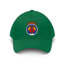 Load image into Gallery viewer, Twill Hat - Army - 56th Artillery Command with Pershing Tab - Hat - Direct to Garment (DTG) - Printed
