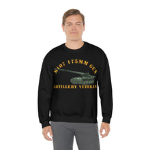 Load image into Gallery viewer, Unisex Heavy Blend Crewneck Sweatshirt - Army - M107 - 175mm Gun - Artillery Veteran
