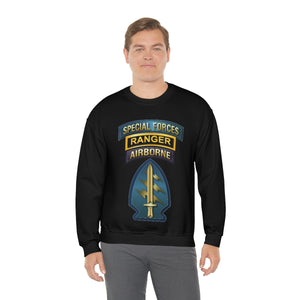 Unisex Heavy Blend Crewneck Sweatshirt - Sof - Special Forces - Ranger - Ssi V1