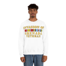 Load image into Gallery viewer, Unisex Heavy Blend Crewneck Sweatshirt - Army - Grenada Invasion Veteran w EXP SVC
