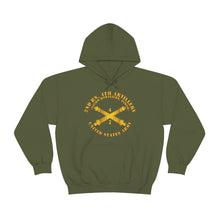 Load image into Gallery viewer, Unisex Heavy Blend™ Hooded Sweatshirt - Army - 2nd Bn 4th Field Artillery Regt - 105mm w Arty Br
