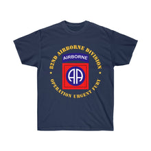 Load image into Gallery viewer, Unisex Ultra Cotton Tee - 82nd Airborne Division - Operation Urgent Fury
