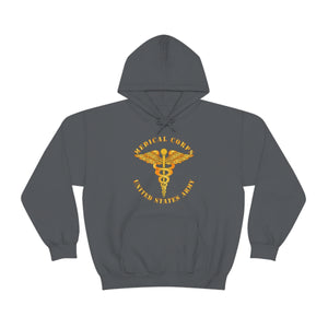 Unisex Heavy Blend™ Hooded Sweatshirt - Army - Medical Corps - US Army