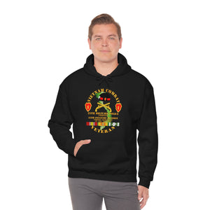 Unisex Heavy Blend Hooded Sweatshirt -  Army - Vietnam Combat Veteran w 25th Military Police Co w 25th ID X 300