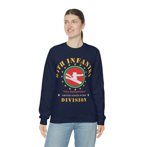 Unisex Heavy Blend Crewneck Sweatshirt - Army - 84th Infantry Division - The Railsplitters wo DS X 300