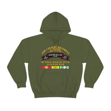 Load image into Gallery viewer, Unisex Heavy Blend Hooded Sweatshirt -  Army - F Troop 4th Cav - Hunter Killer w Vietnam War SVC
