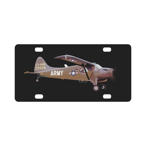 Army - U-6A Beaver (DHC-2) wo Txt Classic License Plate