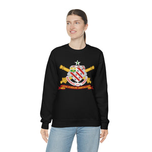 Unisex Heavy Blend Crewneck Sweatshirt -  Army - 8th Field Artillery w Br - Ribbon