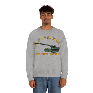 Unisex Heavy Blend Crewneck Sweatshirt - Army - M107 - 175mm Gun - Artillery Veteran