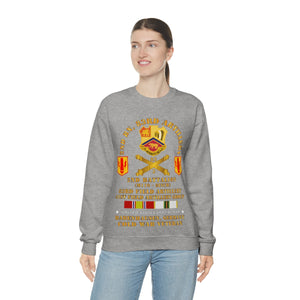 Unisex Heavy Blend Crewneck Sweatshirt - Army - 2nd Bn 83rd Artillery - 41st FA Gp - Babenhausen Germany w COLD SVC