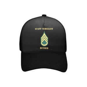 Army - Staff Sergeant - SSG - Retired - Hats