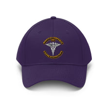 Load image into Gallery viewer, Unisex Twill Hat - Navy - Rate - Navy Hospital Corpsman - Direct to Garment (DTG) - Printed
