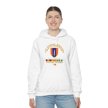 Load image into Gallery viewer, Unisex Heavy Blend™ Hooded Sweatshirt - Army - 1st Signal Bde SSI w VN SVC
