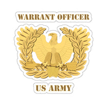 Load image into Gallery viewer, Kiss-Cut Stickers - Army - Emblem - Warrant Officer
