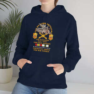 Unisex Heavy Blend™ Hooded Sweatshirt - Army - 2nd Bn 83rd Artillery w M110 - Babenhausen Germany w COLD SVC