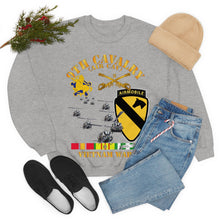 Load image into Gallery viewer, Unisex Heavy Blend Crewneck Sweatshirt - Army - 9th Cavalry (Air Cav) - 1st Cav Division w SVC
