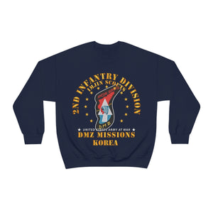 Unisex Heavy Blend Crewneck Sweatshirt - Army - 2nd Infantry Division - ImJin Scout -DMZ Missions