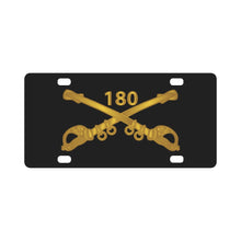 Load image into Gallery viewer, Army - 180th Cavalry Regiment Branch wo Txt X 300 Classic License Plate
