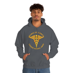 Unisex Heavy Blend™ Hooded Sweatshirt - Army - Medical Corps - US Army