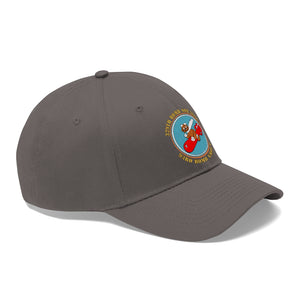 Unisex Twill Hat - 329th Bomb Squadron,93rd Bomb Group - WWII - USAAF - Direct to Garment (DTG) - Printed