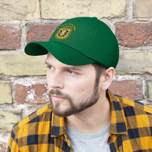 Load image into Gallery viewer, Unisex Twill Hat - 1st Special Forces Group (SFG) (Airborne) Flash with Crest with Text - Direct to Garment (DTG) - Printed
