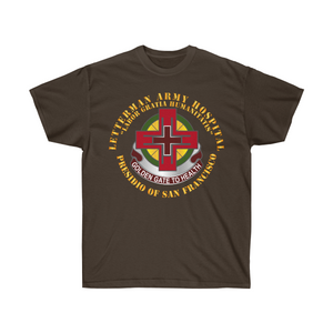 Unisex Ultra Cotton Tee - Army- Letterman Army Hospital - DUI - Presidio of San Francisco