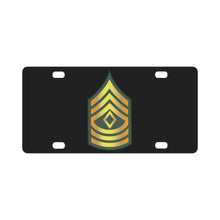 Load image into Gallery viewer, Army - First Sergeant - 1SG wo Txt Classic License Plate
