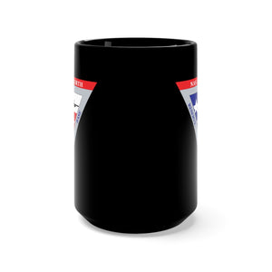 Black Mug 15oz - Naval Air Station - Fort Worth X 300