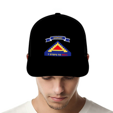 Load image into Gallery viewer, 7th US Army - 7 Steps to Hell with Germany Tab AOP - Unisex Adjustable Curved Bill Baseball Hat
