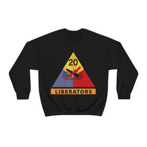 Unisex Heavy Blend Crewneck Sweatshirt -  Army - 20th Armored Division - Liberators wo Txt