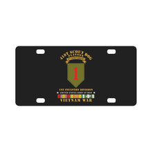 Load image into Gallery viewer, Army - 41st Scout Dog Platoon 1st Infantry Division w VN SVC Classic License Plate
