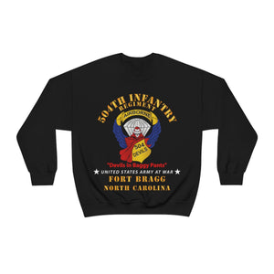 Unisex Heavy Blend Crewneck Sweatshirt - 504th Infantry Regiment - Devils - FBNC