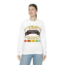 Load image into Gallery viewer, Unisex Heavy Blend Crewneck Sweatshirt - Army - F Troop, 4th Cavalry, Hunter Killer Team, Vietnam War with Vietnam Service Ribbons
