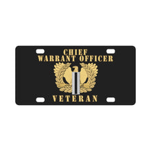 Load image into Gallery viewer, Army - Chief Warrant Officer 5 - CW5 - Veteran Classic License Plate
