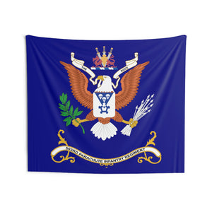 Indoor Wall Tapestries - 503rd Parachute Infantry Regiment - THE ROCK - Regimental Colors Tapestry