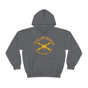 Unisex Heavy Blend™ Hooded Sweatshirt - Army - 2nd Bn 4th Field Artillery Regt - 105mm w Arty Br