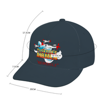 Load image into Gallery viewer, 332nd Fighter Group (Red Tails) (Tuskegee Airmen) - AOP - Unisex Adjustable Curved Bill Baseball Hat
