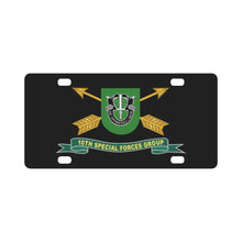 Load image into Gallery viewer, Army - 10th Special Forces Group - Flash w Br - Ribbon X 300 Classic License Plate
