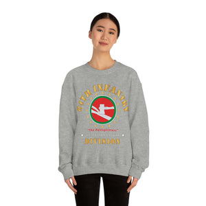 Unisex Heavy Blend Crewneck Sweatshirt - Army - 84th Infantry Division - The Railsplitters wo DS X 300