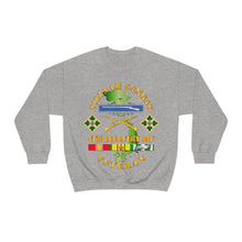 Load image into Gallery viewer, Unisex Heavy Blend Crewneck Sweatshirt - Vietnam Combat Infantry Veteran w 4th Inf Div SSI V1
